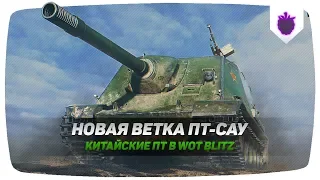 НОВАЯ ВЕТКА КИТАЙСКИХ ПТШЕК В WOT BLITZ