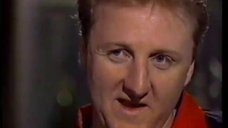 Larry Bird Interview with Quinn Buckner 1991