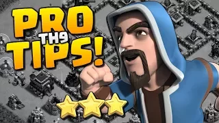 Clash of Clans - PRO TIPS & ATTACK STRATEGY with Jashu! TH9 3 Star CoC War Attacks EXPLAINED!