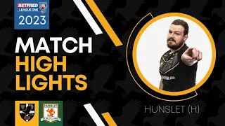 Cornwall RLFC vs Hunslet Betfred League 1 - Extended Highlights