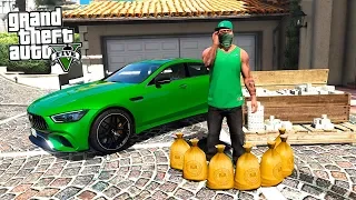 ГАНГСТЕР КУПИЛ МЕРСЕДЕС И ДЕЛАЕТ ДЕНЬГИ!! - GTA 5 РЕАЛЬНАЯ ЖИЗНЬ ФРАНКЛИНА #3 (ГТА 5 МОДЫ)