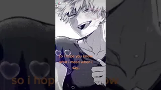 Let me take you dancing meme #bakugou version