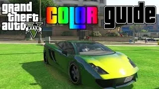 GTA V - Ultimate Color Guide #1 | Best Colors for Car Customizations