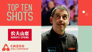 TOP TEN SHOTS | CAZOO WORLD CHAMPIONSHIP 2024 | Nongfu Spring