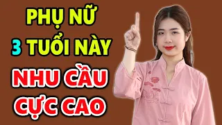 3 Con Giáp Nữ SINH LÝ CAO, DỄ NGOẠI TÌNH Như Cơm Bữa, Làm Đàn Ông Phải Lên Bờ Xuống Ruộng Nhiều Lần