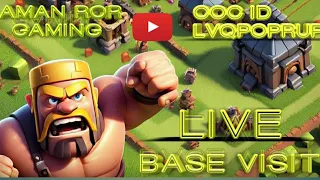 Aman Ror gaming is live! clash of clans stream Gameplay #supercell #attack #dragon #live #game #like