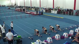 F 60 m Hurdles Heat 2 CN J2 Et  1 28 January 2018