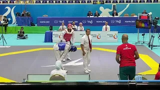 Aboufaras Fatima-Ezzahra (MAR) Osipova Svetlana (UZB) 2022 ISLAMIC SOLIDARITY GAMES +73 kg SF