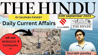 11th September 2023 | Daily Current Affairs | The Hindu Newspaper Editorial Analysis ISaurabh Pandey