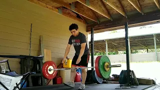 95kg No Contact Snatches