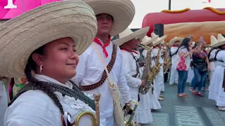 Banda más antigua de México de Brígido Santamaría en time square 2024