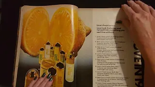 ASMR | Magazine Ads From the 1970s | Page Turning (Whisper)