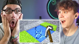 ROMAN & LARS REAGIEREN auf SCHLECHTE FALLEN in MINECRAFT?!