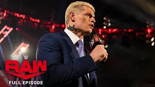 WWE Raw Full Episode, 4 April 2022