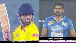 Mumbai bowlers trying hard to control Chennai batsmen | Mumbai Heroes vs Chennai Rhinos | CCL 2023