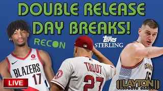 Topps Sterling MLB & Panini Recon NBA Release Day w/ LSC