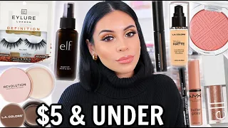 FULL FACE NOTHING OVER $5: AFFORDABLE MAKEUP TUTORIAL