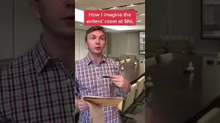 How I Imagine The Writers Room At SNL
