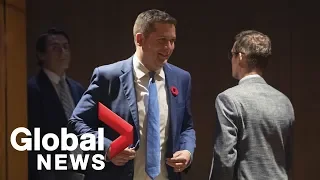 Conservative leader Andrew Scheer survives caucus challenge on leadership