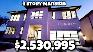 WE FOUND OUR 3 STORY MANSION!!! Porter Ranch Summit Mansion Tour #sosupremesquad #familyvlogs