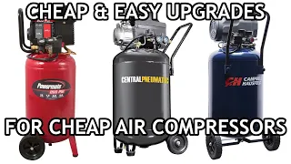 Cheap Upgrades for Cheap Air Compressors!