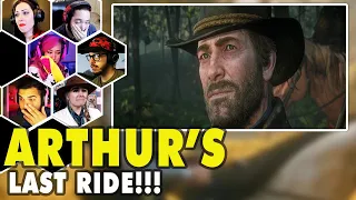 Gamers Reaction To Arthur Morgan Last Ride In Red Dead redemption 2 | Mixed Reactions