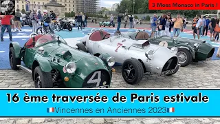 16 ème traversée de Paris estivale 🇫🇷Vincennes en Anciennes 2023🇫🇷