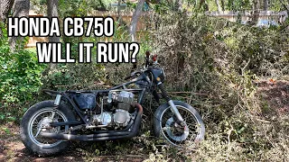 Honda CB750 left for dead - Will it run?