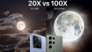 Xiaomi 13T Pro VS Samsung S23 Ultra Live Zoom Test Comparison