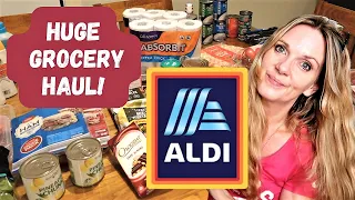 Huge ALDI GROCERY HAUL. With Prices ⭐️