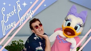 Epcot & Disney Springs | Walt Disney World Vlog | March 2017 | Adam Hattan