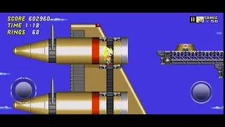 Sonic 2 - Level 9 with Sonic and Tails