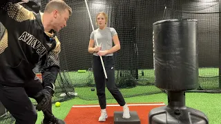 Behind Scenes Look at Softball Lesson