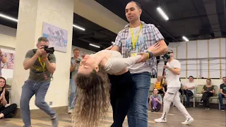 Victor Fomichyv & Olesya Polyaeva. Demo. Brazuka Dance Festival 2023.