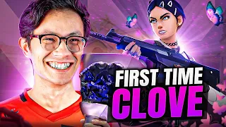 WHEN VCT MASTERS MVP TRIES *NEW* AGENT CLOVE !!!