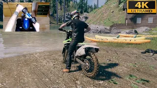 The Crew 2 - KAWASAKI KX450F - OFF-ROAD with THRUSTMASTER FREESTYLER BIKE HANDLEBAR - 4K