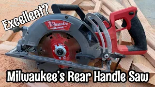 Milwaukee Fuel M18 2830-20 Rear Handle Saw (is it any good)