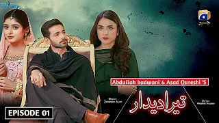 Tera Dedaar Episode 1 | Sky Entertainment | Wahaj Ali - Sehar Khan - Yumna Zaidi - GEO TV - JSZinfo