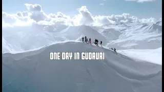 Three backcountry rund in one day in Gudauri