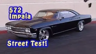 Very Cool Impala 572 G-Ride cruise Street Test.