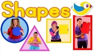 The Shapes Song - Learn shapes (featuring Debbie Doo!) - "Shapes are Everywhere"