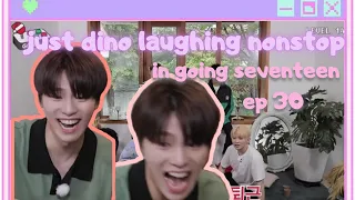 just dino laughing nonstop in going seventeen ep 30 (christmas in august #2)