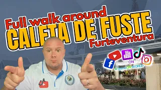 A full walk around Caleta De Fuste Fuerteventura - A look at all areas the Caleta De Fuste offers