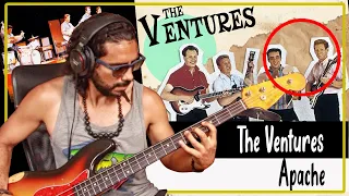 The Ventures - Apache - Bass cover