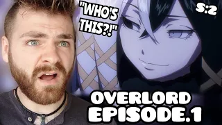 THEY KNOW ABOUT YGGDRASIL??!!! | OVERLORD - EPISODE 1 | SEASON 2 | New Anime Fan! | REACTION