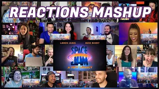 REACTIONS MASHUP | Space Jam: A New Legacy TRAILER