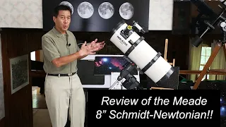 Ed Looks at a Vintage (ca. 2003) Meade LXD55 8" Schmidt-Newtonian!  How Does it Perform?