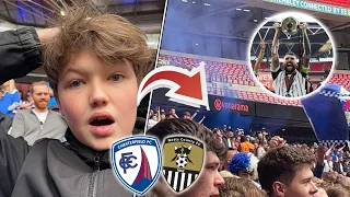 20K+ Notts fans TAKEOVER Wembley in PROMOTION BACK to EFL! | Notts County Vs Chesterfield | VLOG