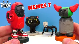 Amogus in real life, Tiky Meme - Madness Combat, Scatman Cat and Wild Anonimus with Clay