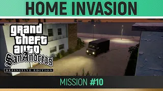 GTA San Andreas: Definitive Edition - Mission #10 - Home Invasion 🏆 Walkthrough Guide